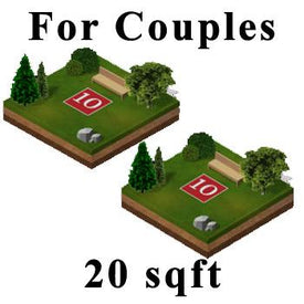 20 sqft Joint Couple Standard Highland Title Plot