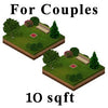 10 sqft Joint Couple Basic Highland Title Plot