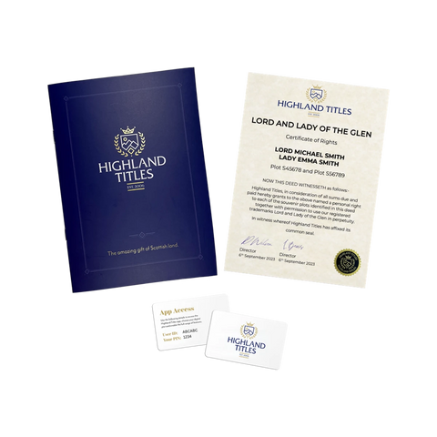 Image of Highland Titles 10 Sqft Joint Gift Pack