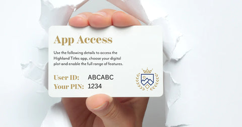 App Access Card of Highland Titles