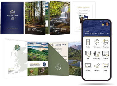 Image of Highland Titles Pack App overview