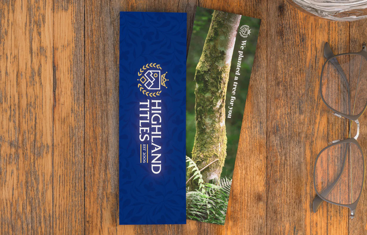 We plantet a tree for you in the Scottish Highlands