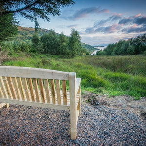 Glencoe Reserve Bench View Loch Linnhe